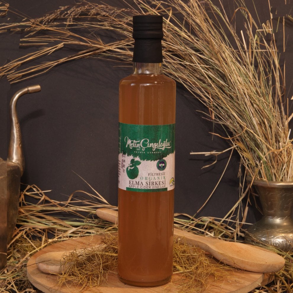 ORGANİK ELMA  SİRKESİ 500 GR