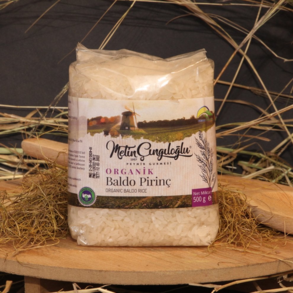 ORGANİK BALDO PİRİNÇ 500 GR