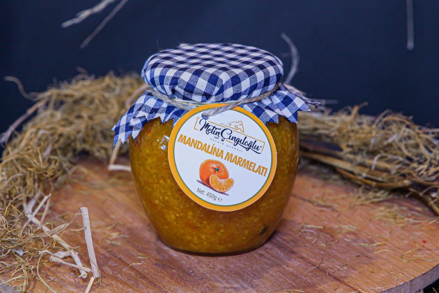 METİN ÇINGIL MANDALİNA MARMELATI 450GR