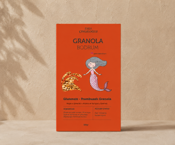 GLUTENSİZ - FRAMBUAZLI GRANOLA