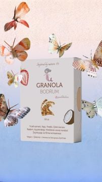 GRANOLA BODRUM ÇİLEKLİ - HİNDİSTAN CEVİZLİ